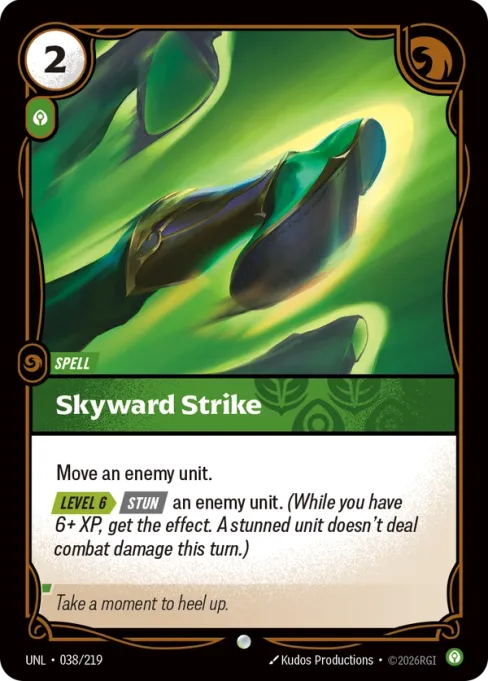 Skyward Strike, UNL-038/219