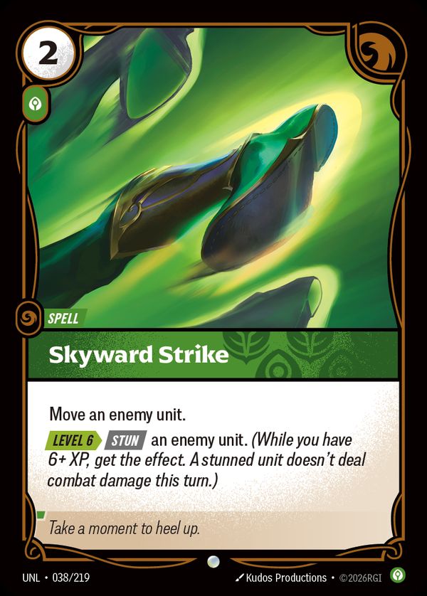 Skyward Strike — Riftbound card