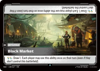Black Market — Riftbound card RAD 158