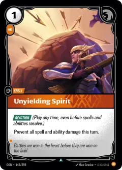 Unyielding Spirit