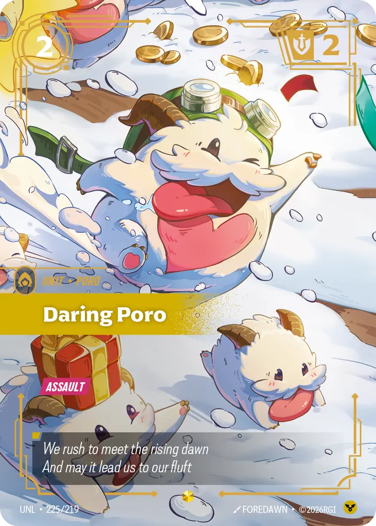 Daring Poro (Overnumbered)