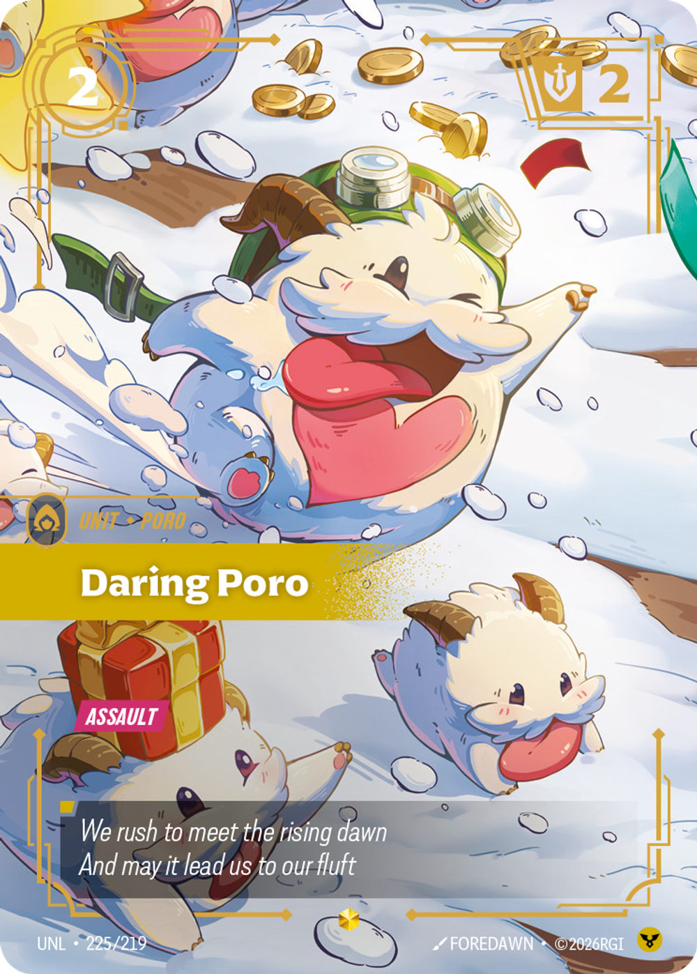 Daring Poro (Overnumbered)