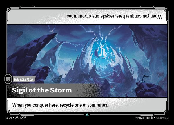 Sigil of the Storm — Riftbound card