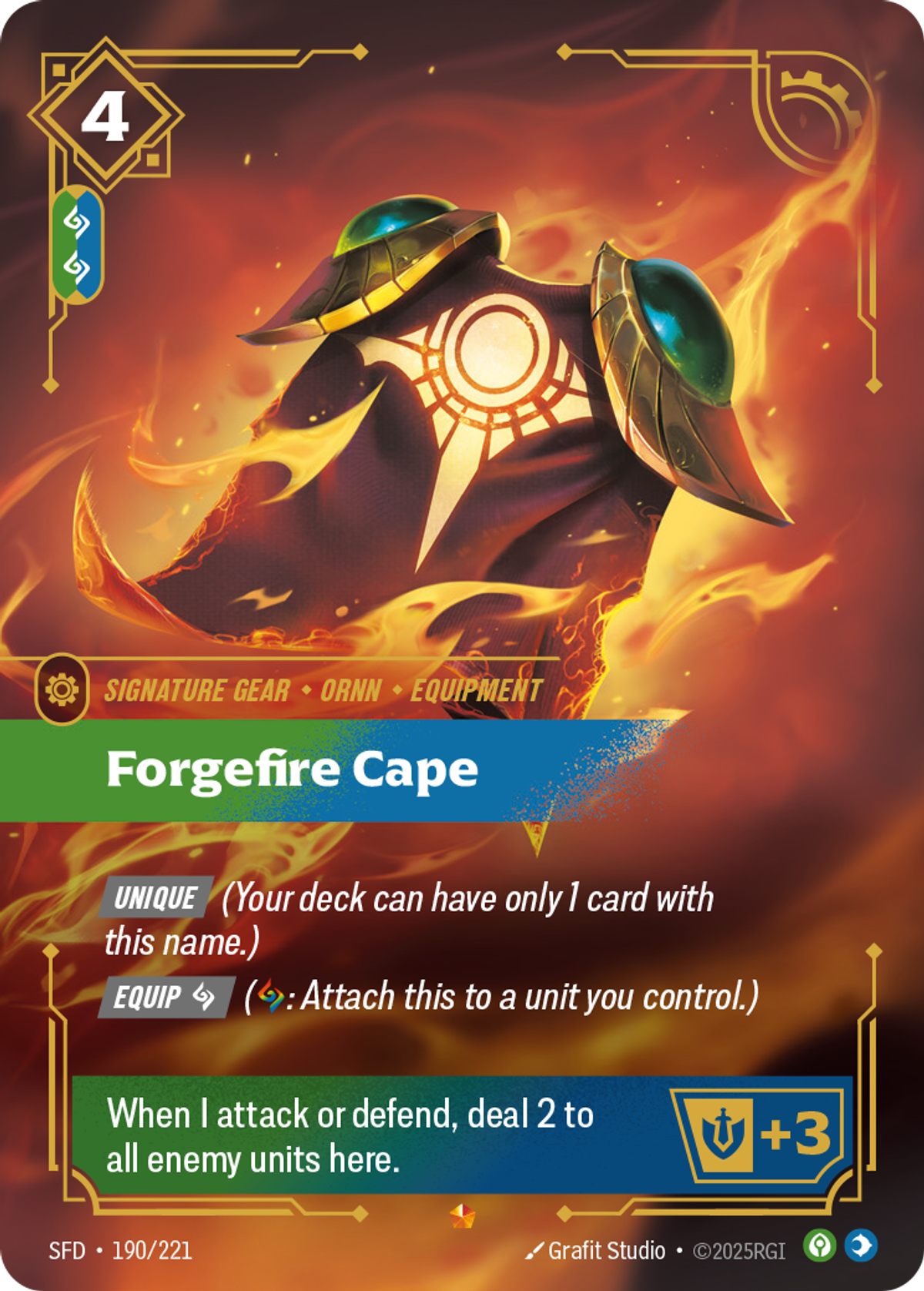 Forgefire Cape