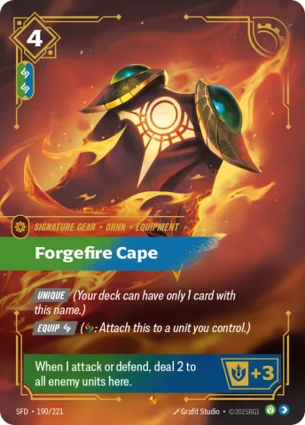 Forgefire Cape · SFD-190/221