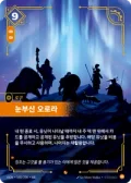 눈부신 오로라 · OGN-160 한국어 카드