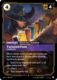 Twisted Fate, Gambler
