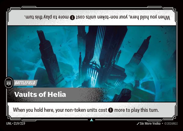 Vaults of Helia — Riftbound card