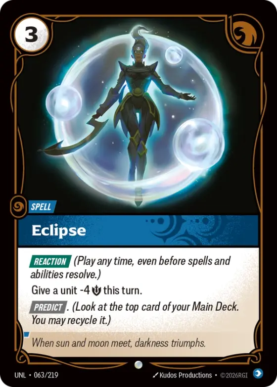 Eclipse UNL-063 Standard printing
