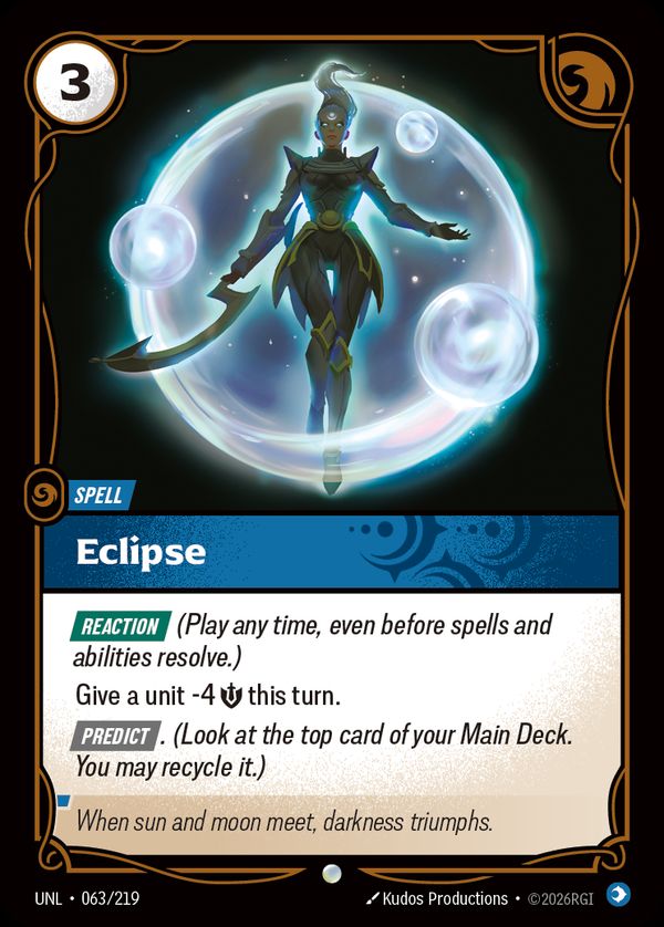 Eclipse — Riftbound card