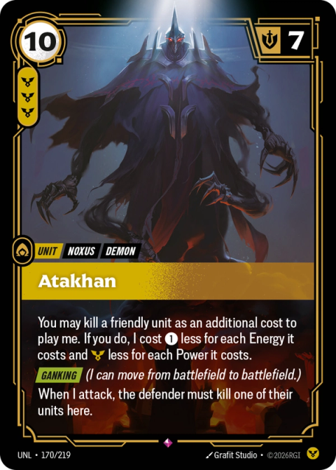 Atakhan — Unleashed #170, art by Grafit Studio