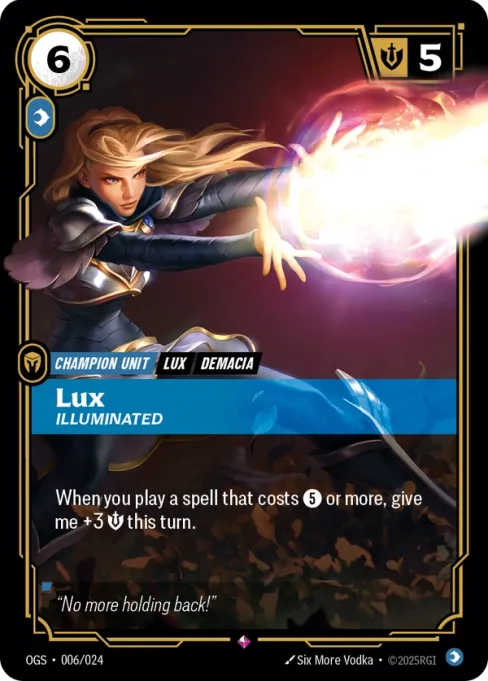 Lux, Illuminated, OGS-006/024
