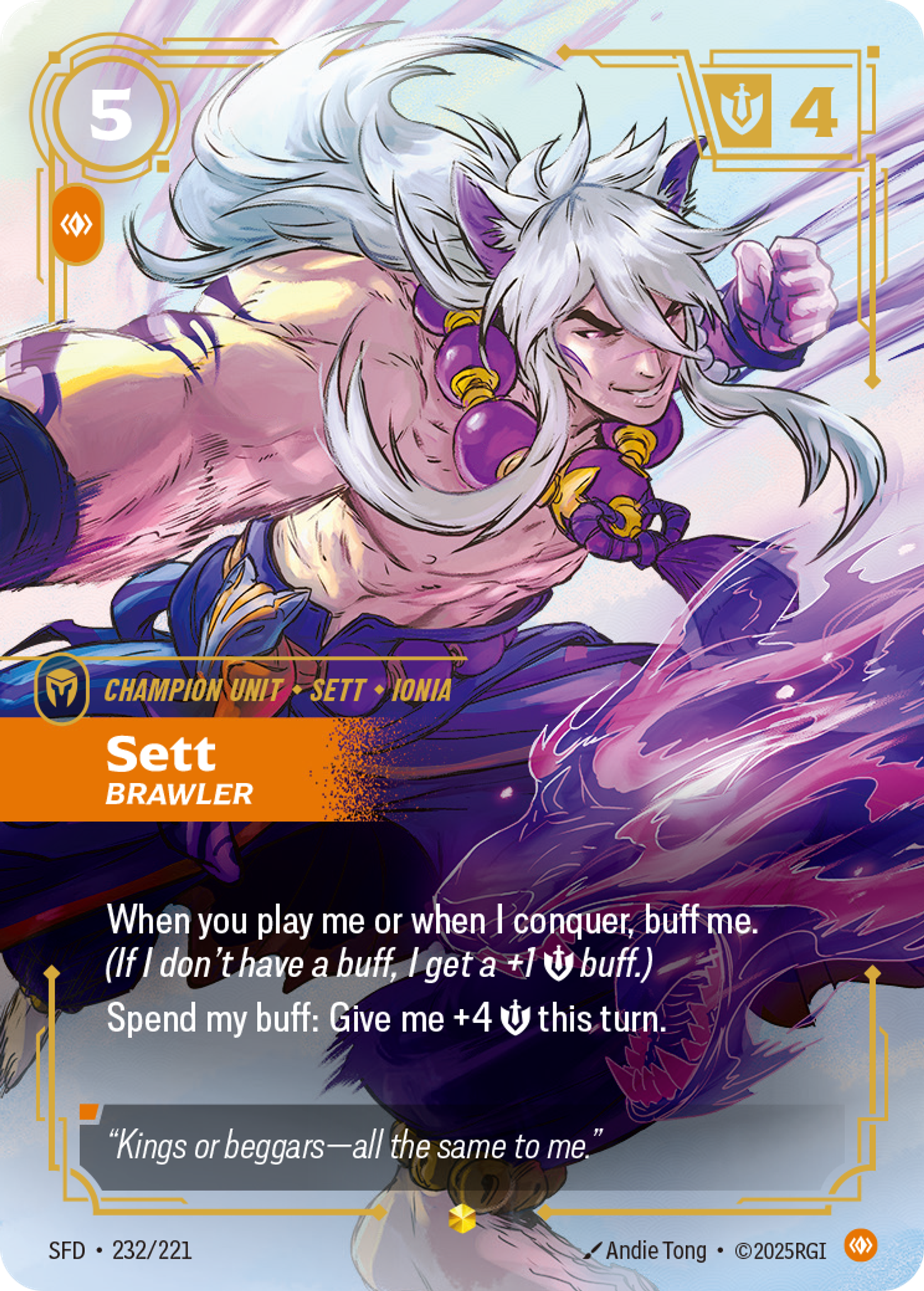 Sett, Brawler