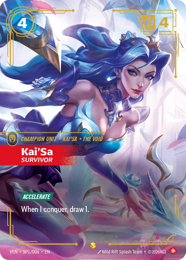 Kai'Sa, Survivor