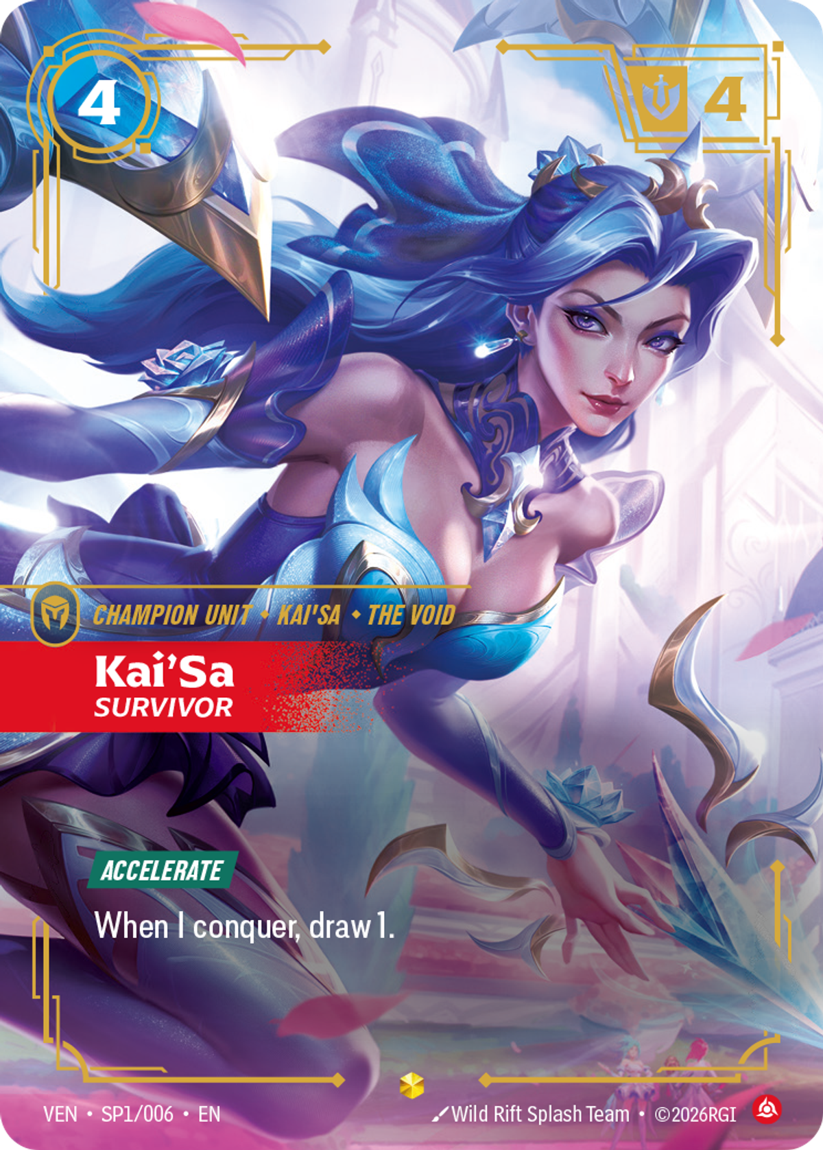 Kai'Sa, Survivor