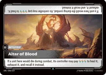 Altar of Blood · UNL-206/219