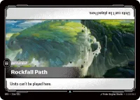 Rockfall Path