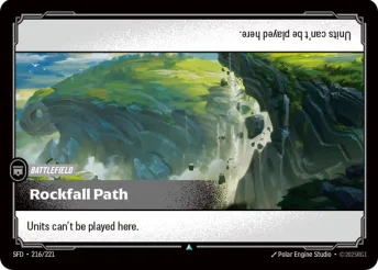 Rockfall Path · SFD-216/221