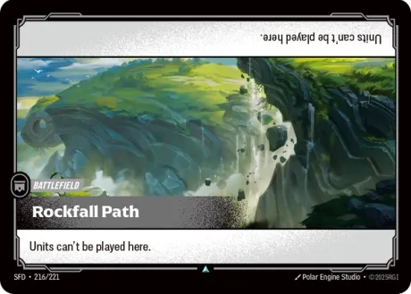 Rockfall Path