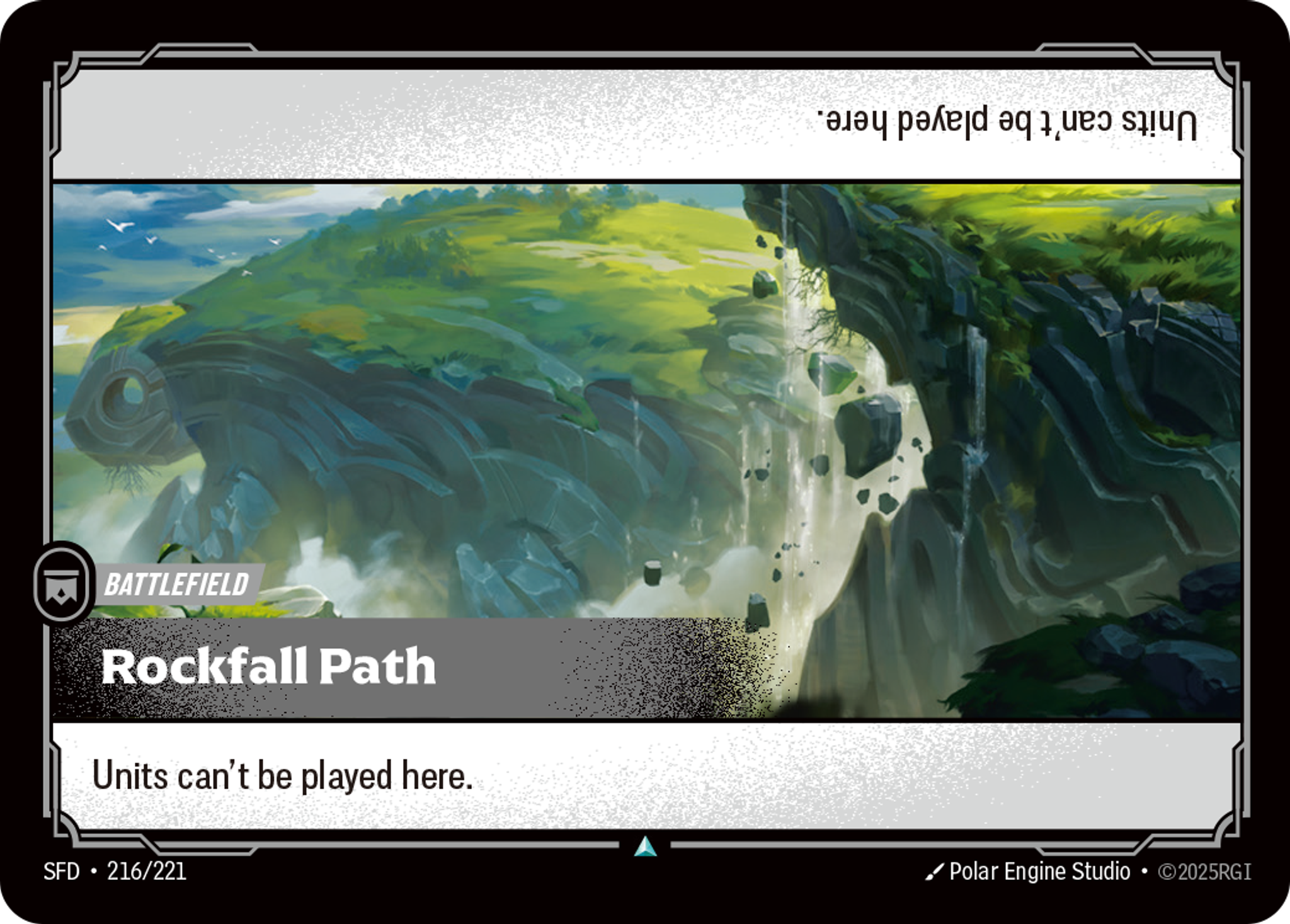 Rockfall Path