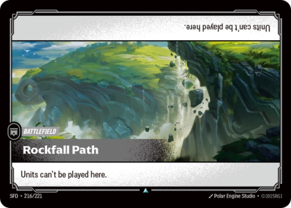 Rockfall Path