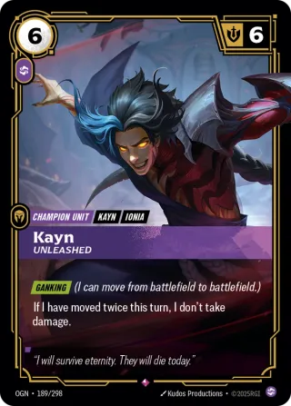 Kayn, Unleashed