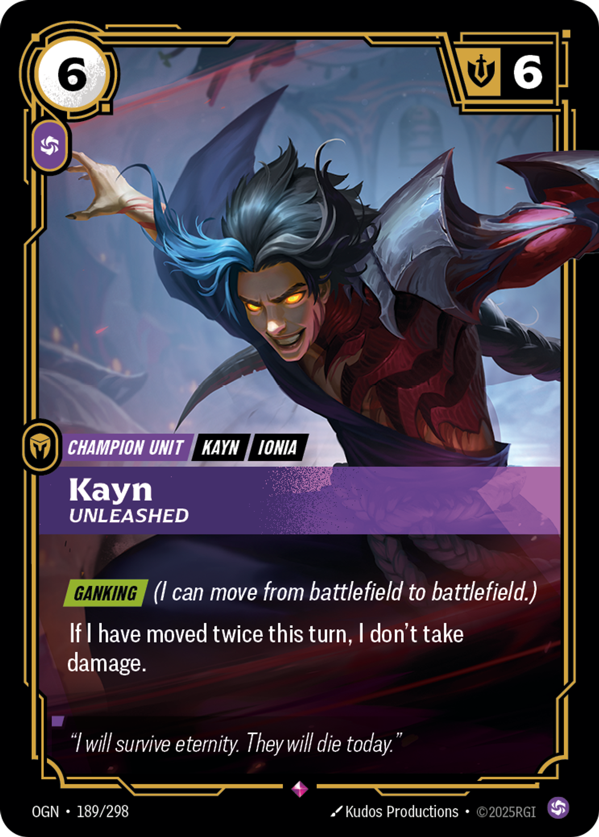 Kayn, Unleashed