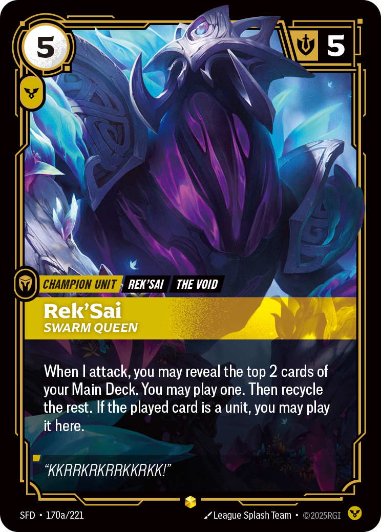 Rek'Sai, Swarm Queen