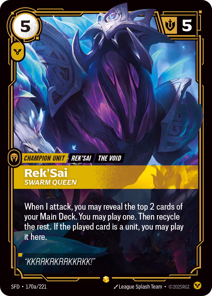 Rek'Sai, Swarm Queen
