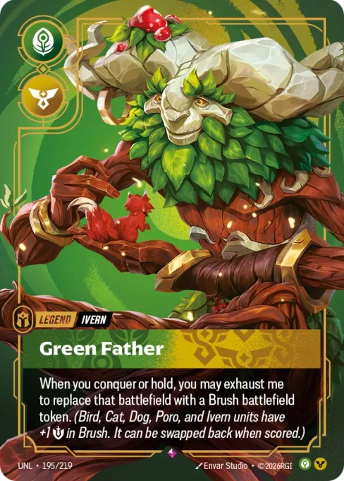 Ivern, Green Father, UNL-195/219