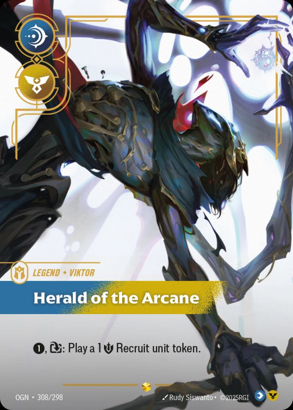 Viktor, Herald of the Arcane (Overnumbered) — Riftbound card