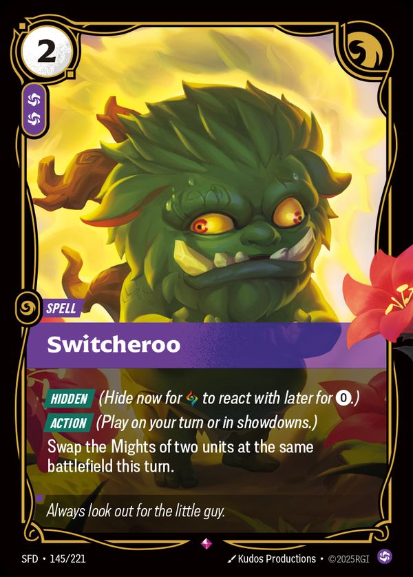 Switcheroo — Riftbound card