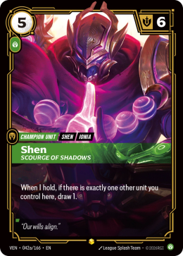 Shen, Scourge of Shadows (Alternate Art)
