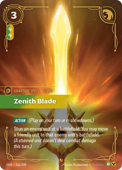 Zenith Blade — Origins #262, art by Kudos Productions