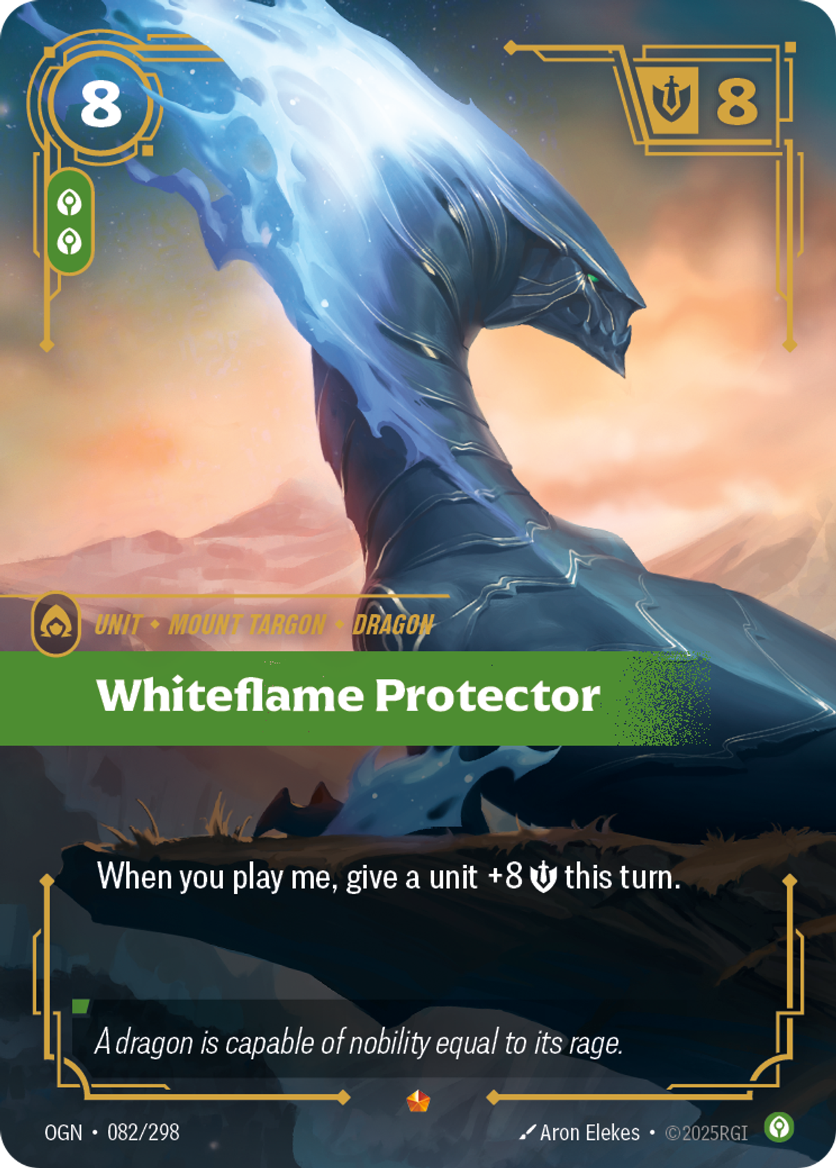 Whiteflame Protector