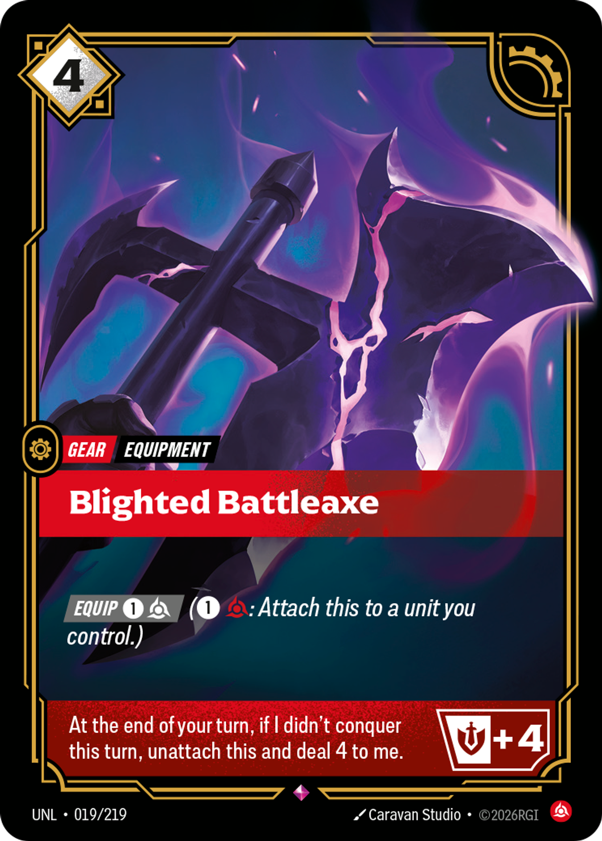 Blighted Battleaxe