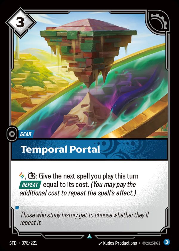 Temporal Portal — Riftbound card