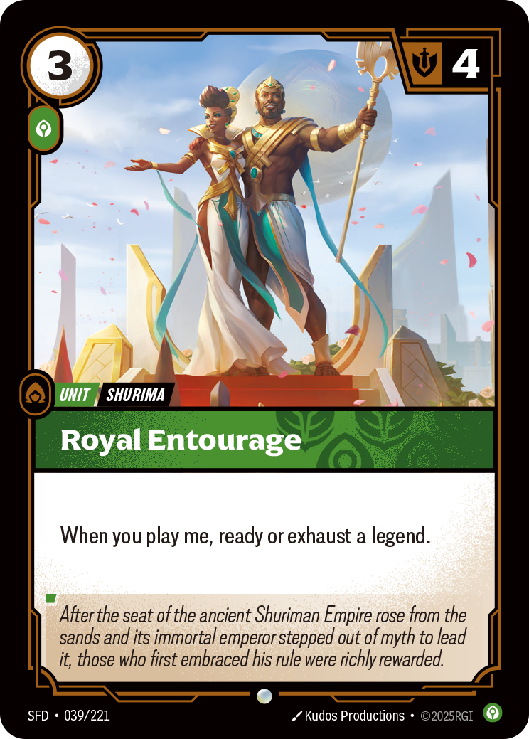 Entourage royal