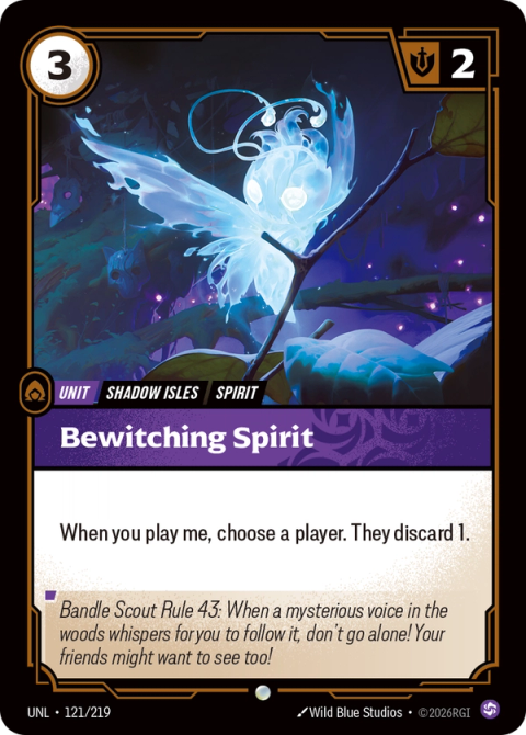 Bewitching Spirit — Unleashed #121, art by Wild Blue Studios