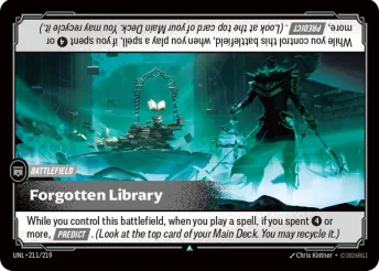 Forgotten Library · UNL-211/219
