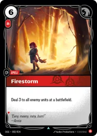 Firestorm, OGS-002/024