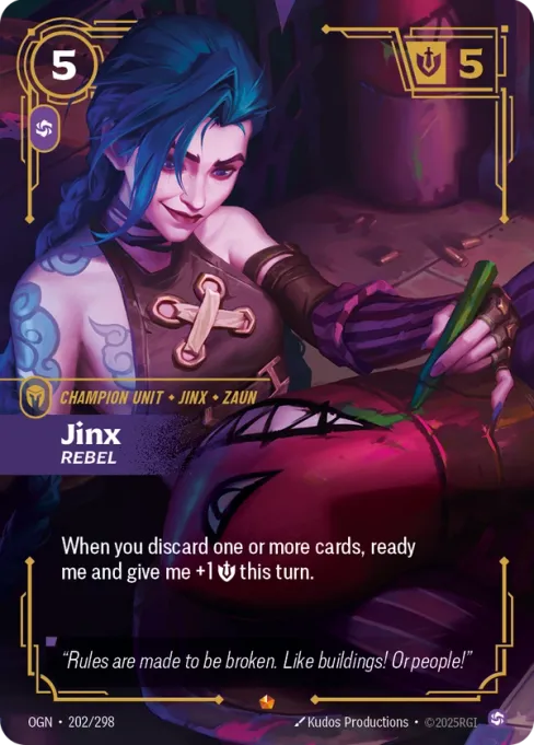 Jinx, Rebel, OGN-202/298