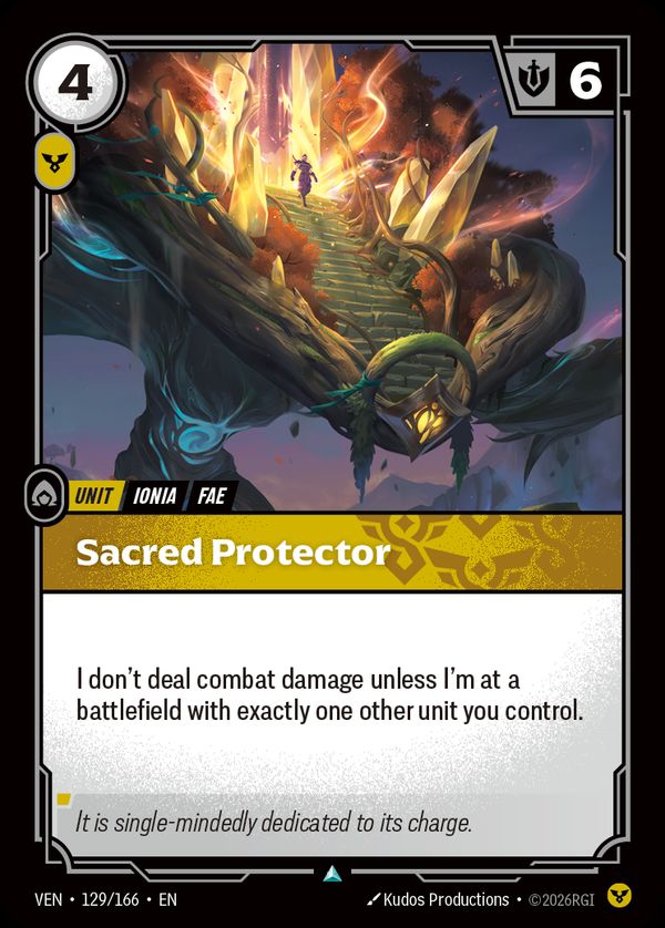 Sacred Protector — Riftbound card
