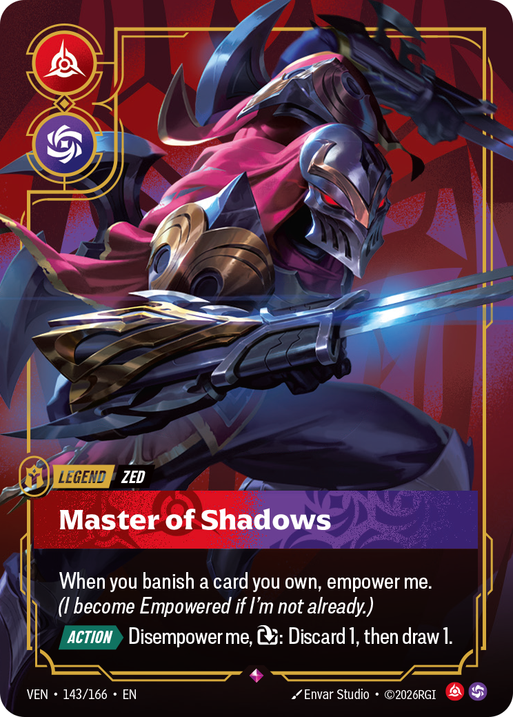 Zed, Master of Shadows