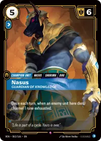 Nasus, Guardian of Knowledge