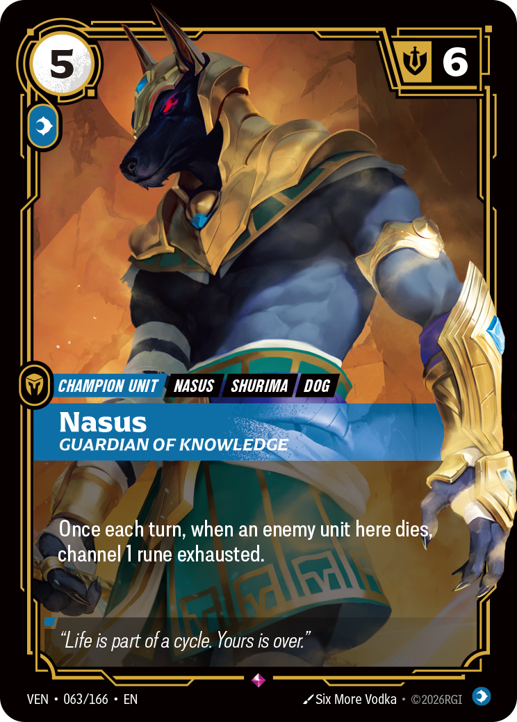 Nasus, Guardian of Knowledge