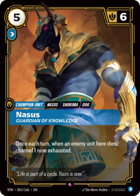Nasus, Guardian of Knowledge
