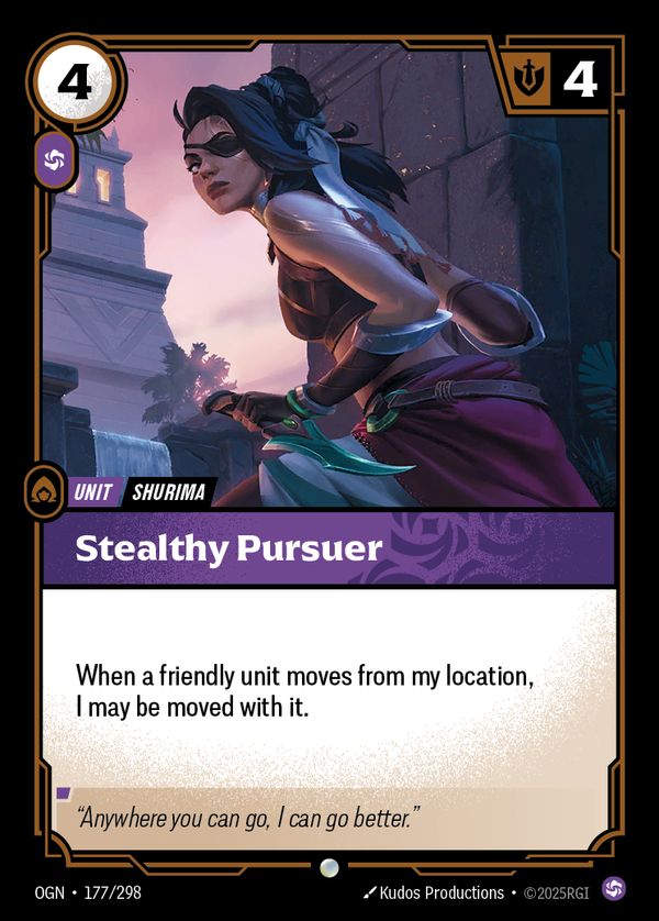 Stealthy Pursuer — Riftbound card