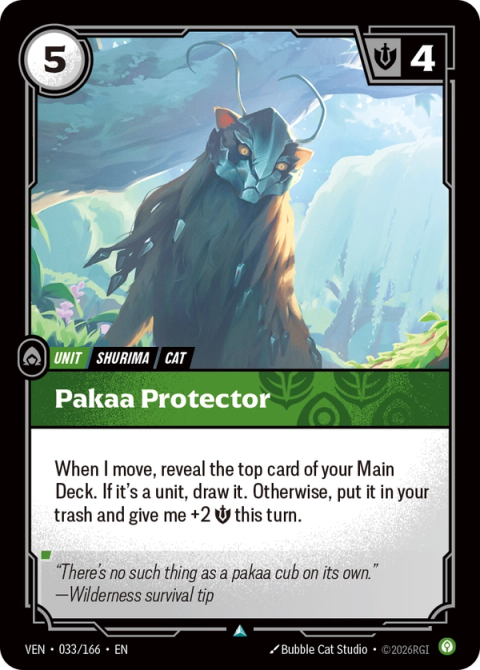 Pakaa Protector — Vendetta #033, art by Bubble Cat Studio
