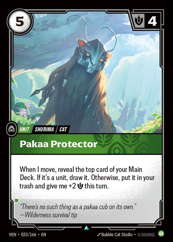 Pakaa Protector — Riftbound card